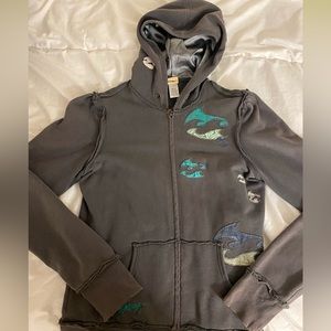 Dark Grey Billabong ZipUp